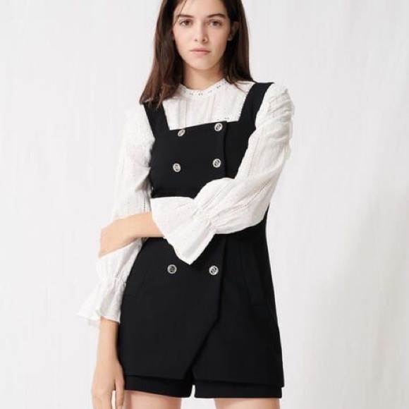 MAJE
Ipyta Button Front Romper - Picture 1 of 10